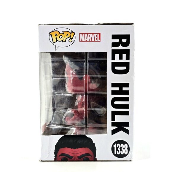 Funko Pop! Marvel Captain America Red Hulk 6 Inch Target Exclusive #1338 Disney - Picture 6 of 11